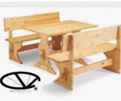 Panche e sedie in stile tirolese - 3