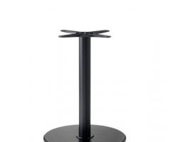 Base per tavolo ristorante - ghisa nera con base piramide a gradini - 3