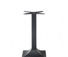 Base per tavolo ristorante - ghisa nera con base piramide a gradini - 3