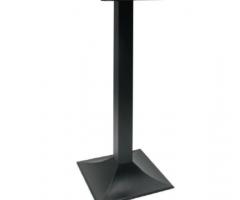 Basamenti Per Tavoli Ristorante Bar - Ghisa Nera Con Base Piatta - 2