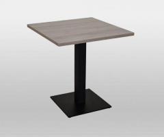 Basamento per tavolo pizzeria - ghisa nera con base piatta - 2