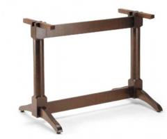 Base tavolo in legno per pub, trattorie - 2