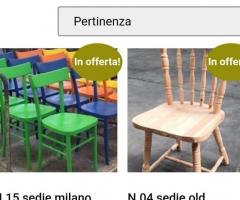 Sedie country, bistrot per ristoranti - 4