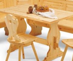 Angolo panca con cassonetto e tavolo con sedie - 2