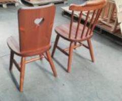 sedie tirolesi in pino grezzo - 2