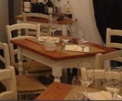Set Roma Tavoli + 4 Sedie In Stile Shabby Chic Per Arredo Bar Ristorante - 3